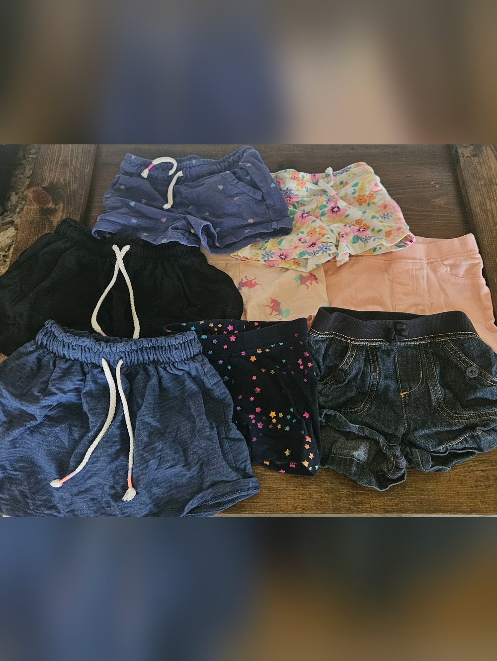 Girls Assorted Shorts Pack - Multicolor